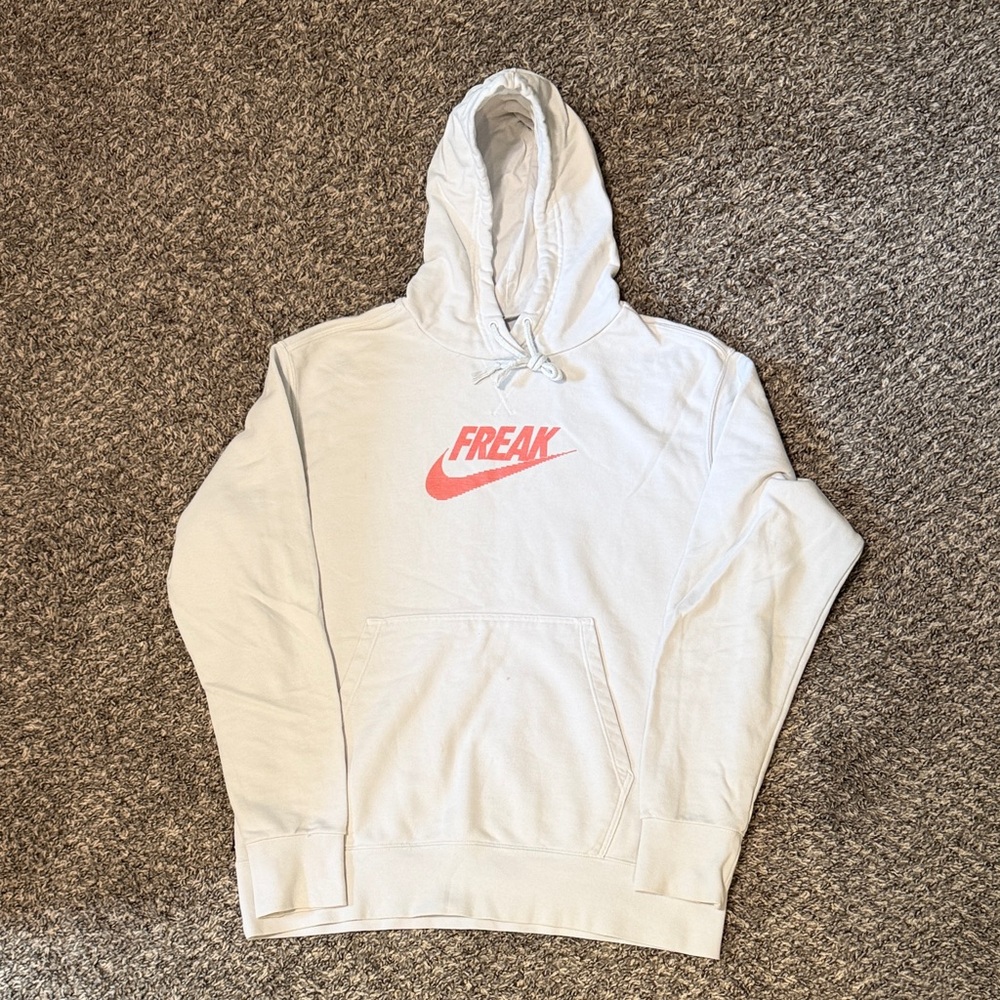 Nike Giannis 'Freak' Pullover Hoodie Summit White